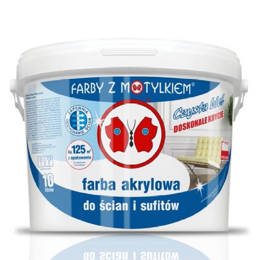 Farba emulsyjna akrylowa firmy Invest Park Hajduki
