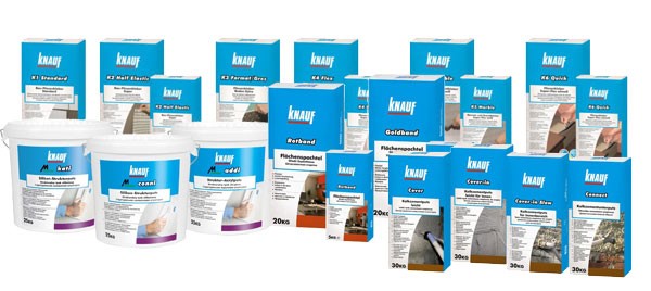 Nowe opakowania marki KNAUF BAUPRODUKTE<br />
