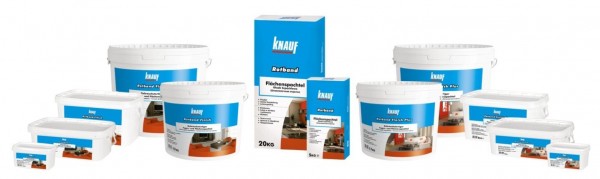 Nowe opakowania marki KNAUF BAUPRODUKTE<br />