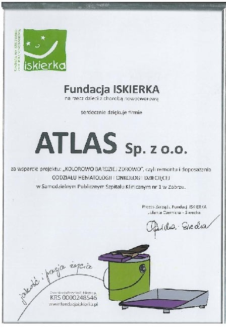 ATLAS i SEWERA wsparły remont Oddziału Hematologii i Onkologii Dziecięcej szpitala w Zabrzu