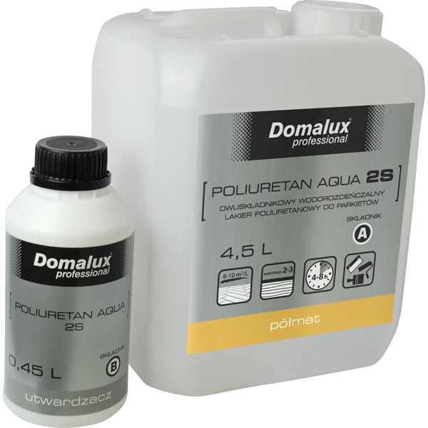 Domalux Professional Poliuretan Aqua 2S wodorozcieńczalny lakier