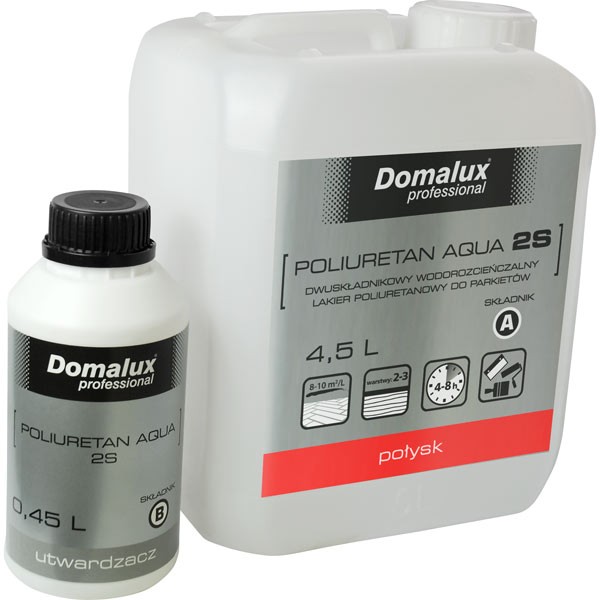 Domalux Professional Poliuretan Aqua 2S wodorozcieńczalny lakier