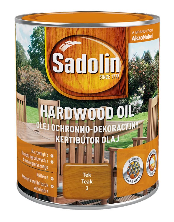 Sadolin Hardwood Oil - olej ochronno-dekoracyjny