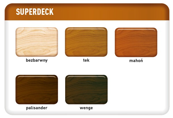 Sadolin Superdeck - Olej do tarasów