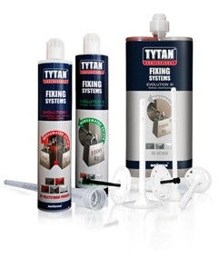 Kotwy chemiczne Tytan Evolution z linii Tytan Fixing Systems Fot. Selena