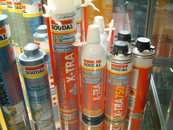 Produkty Soudal są najczęściej wybieraną marką przez profesjonalistów w Poslce (badania ASM/luty 2009) fot. Soudal