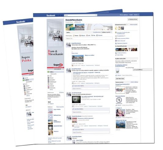 Sopro Polska posiada swoją stronę na portalu społecznościowym Facebook