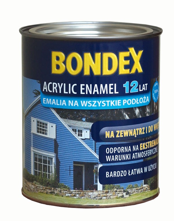 Bondex Acrylic Enamel, drewno i metal
