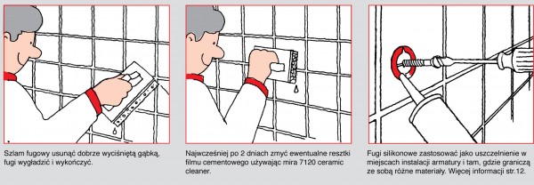 Układanie płytek na podłodze i ścianie