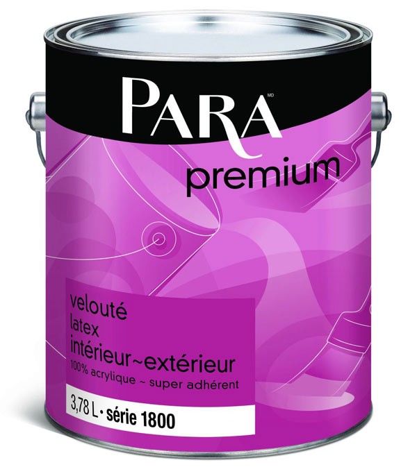 PARA PAINTS Velvet 1800 to lateksowa farba o półmatowym stopniu połysku