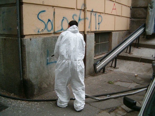 Ochrona - antygraffiti