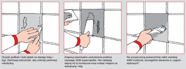 Wymiana płytek ceramicznych