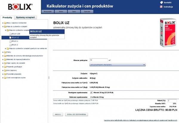Strefa dla architekta na stronie Bolix