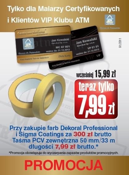 Promocja w sieci Centrum Dekoracyjne i Centrum Dekoral Professional