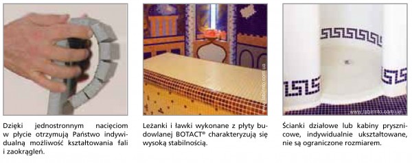 Płyta budowlana BOTACT aranżacja wnętrz - wskazówki techniczne