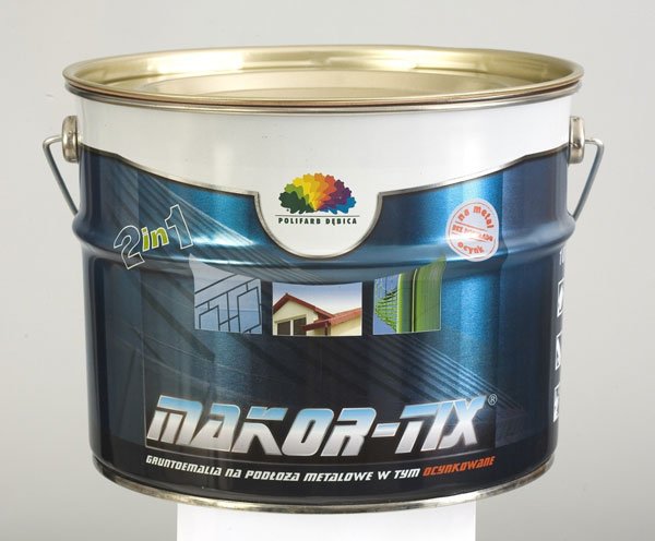 Makor-Tix® - gruntoemalia do zadań specjalnych - 3 nowe kolory metalu