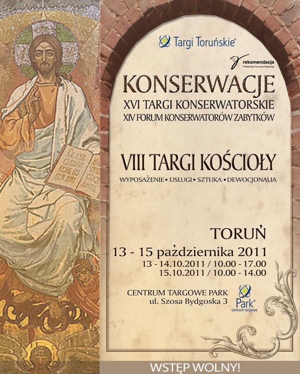 XVI targi „KONSERWACJE” Toruń 13-15 października 2011 r.