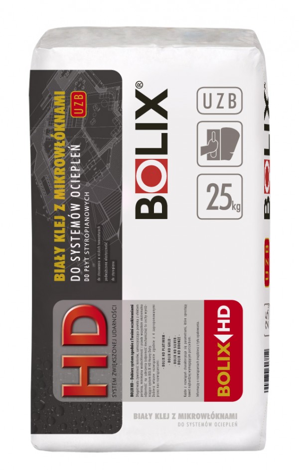 BOLIX UZB - Klej do ociepleń z mikrowłóknami