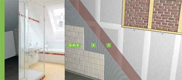 Układanie płytek ceramicznych oraz kamienia naturalnego według Botament
