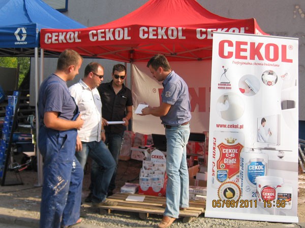 Cekol zaprasza na szkolenia z aplikacji gładzi.