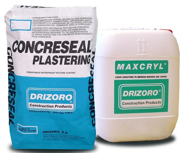 CONCRESEAL PLASTERING - Wodoodporna zaprawa wyrównawcza