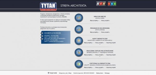 „NEO-KREATOR WNĘTRZ” w Strefie Architekta – nowe narzędzie on-line