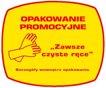 Promocja „Zawsze czyste ręce” - przedłużona do wyczerpania zapasów
