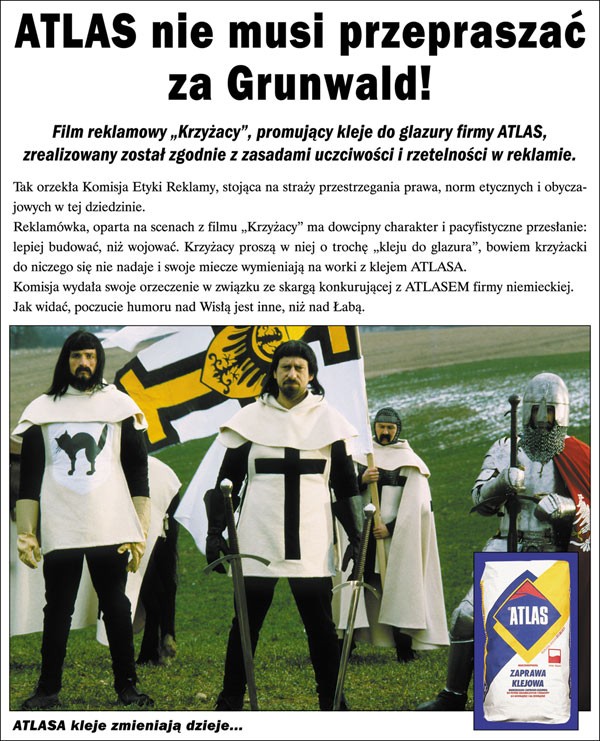Spór ATLASA z Henklem zakończył się serią ogłoszeń prasowych.