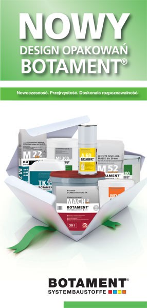 Nowe opakowania produktów Botament w Europie