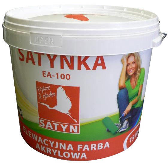 SATYNKA Elewacyjna Farba Akrylowa EA 100