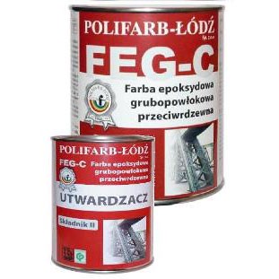 FEG-C farba epoksydowa grubopowłokowa przeciwrdzewna dwuskładnikowa