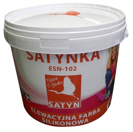 Satynka elewacyjna farba silikonowa ESN 102