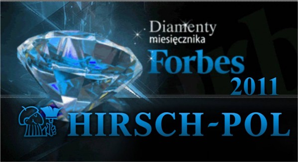 HIRSCH-POL w gronie laureatów Diamentów Forbesa 2011