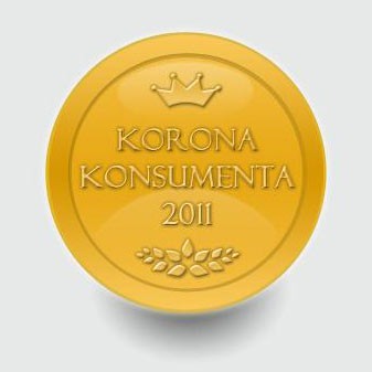 VIDARON Laureatem plebiscytu Korona Konsumenta za 2011r