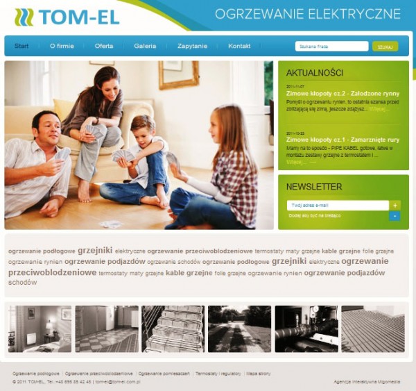 Firma TOM-EL otwiera sklep internetowy