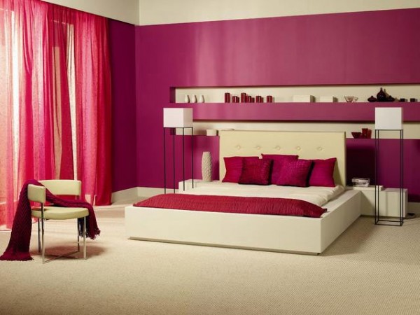Sypialnia w stylu glamour. Inspiracje Dekoral Fashion