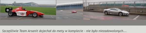 Team Arsanit - Silverstone zdobyty<br />