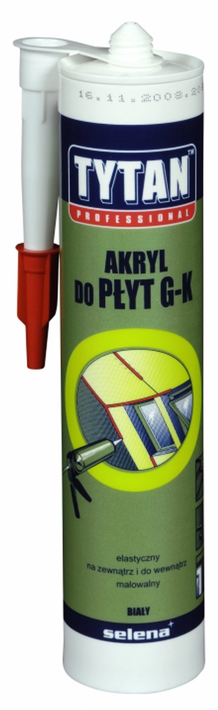 Elastyczna spoina - Akryl do płyt G-K