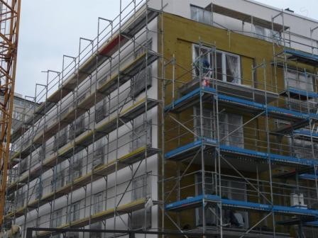 Elewacja rezydencji Park Avenue została wykonana systemem ociepleń WDVS-Mineral firmy Baumit, fot. GutPR