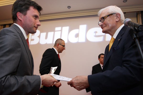 Firma Rockwool Polska ze statuetką TopBuilder 2012