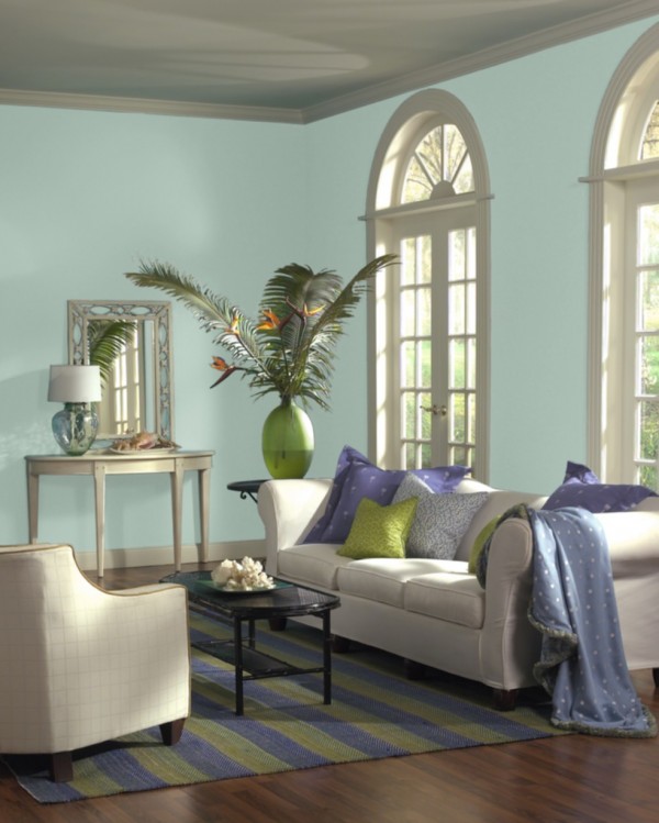 Zjawiskowy błękit Wythe Blue Kolorem Roku 2012 firmy Benjamin Moore