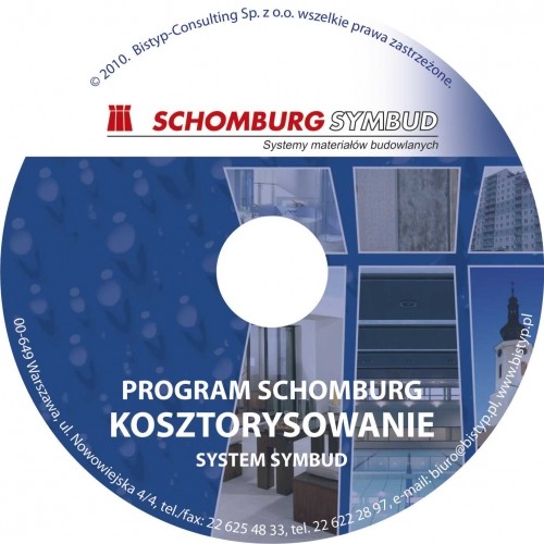Programy kosztorysowe SCHOMBURG system INDUTEC i SYMBUD