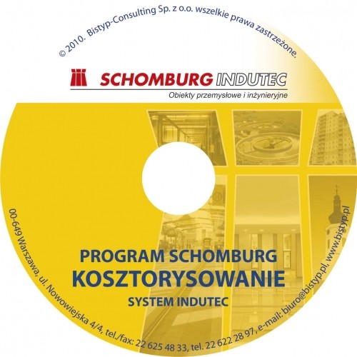 Programy kosztorysowe SCHOMBURG system INDUTEC i SYMBUD