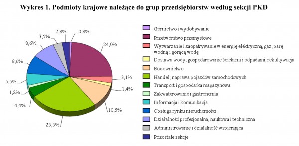 GUS - Grupy przedsiębiorstw w Polsce w 2010 r