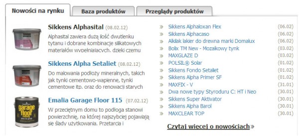Nowości w chemii budowlanej