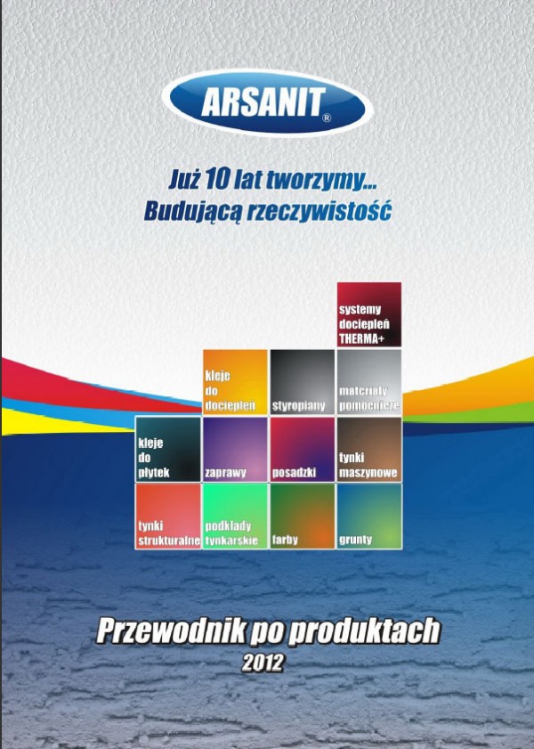 Nowy katalog produktów ARSANIT 