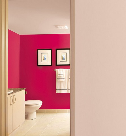 Tworzeniu domowego SPA w łazience za pomocą egzotycznych barw