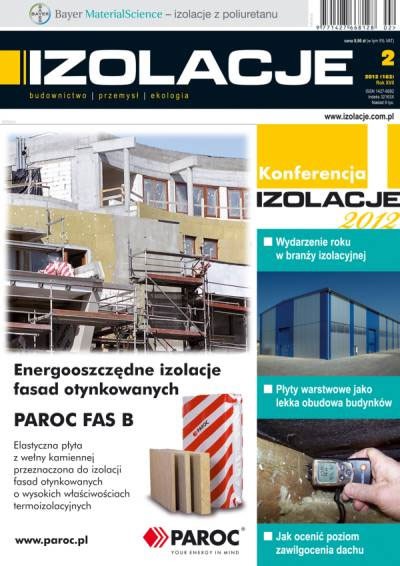 Nowy numer miesięcznika IZOLACJE 2/2012
