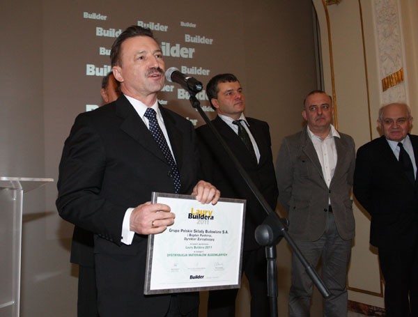 Laury Buildera dla Grupy PSB<br />