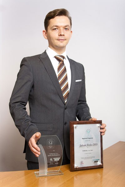 Jakość Roku Złoto 2012 dla TOPEX<br />
